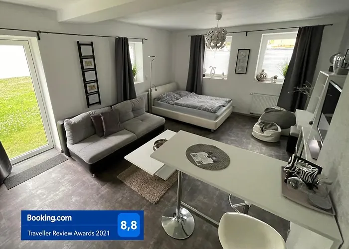 W1 - Kontaktloser 24h Check In, W-lan, Netflix, Parkplatz, Kueche, Boxspring-bett 公寓 *